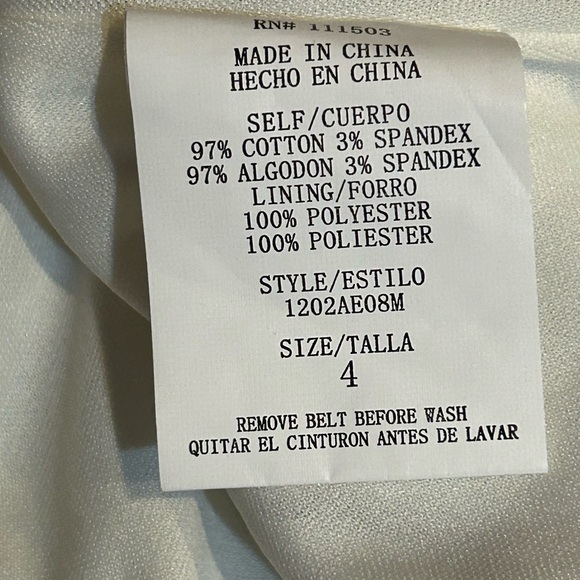 Luxology classic 50s style fit and flare midi abstract summer garden print - Picture 5 of 5